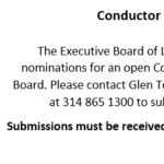 Conductor Nominations